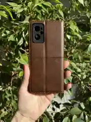 Тёмно-коричневый чехол книжка elitcase для Realme 9i 4G / Реалми 9i 4G