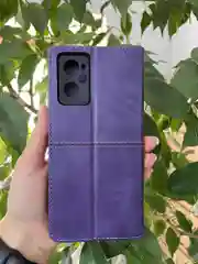 Фиолетовый чехол книжка elitcase для Realme 9i 4G / Реалми 9i 4G