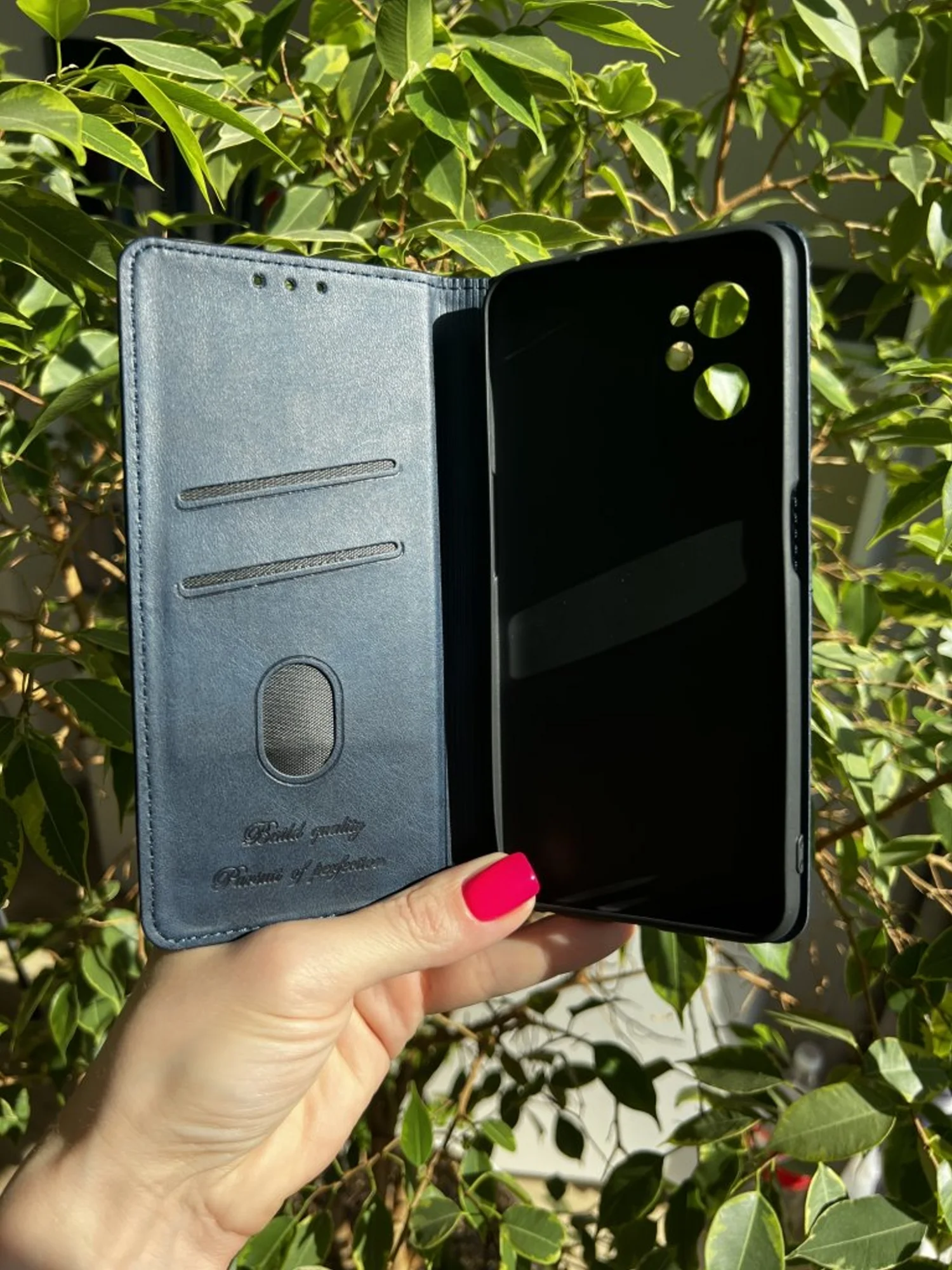 Синий чехол книжка elitcase для Realme 9i 4G / Реалми 9i 4G