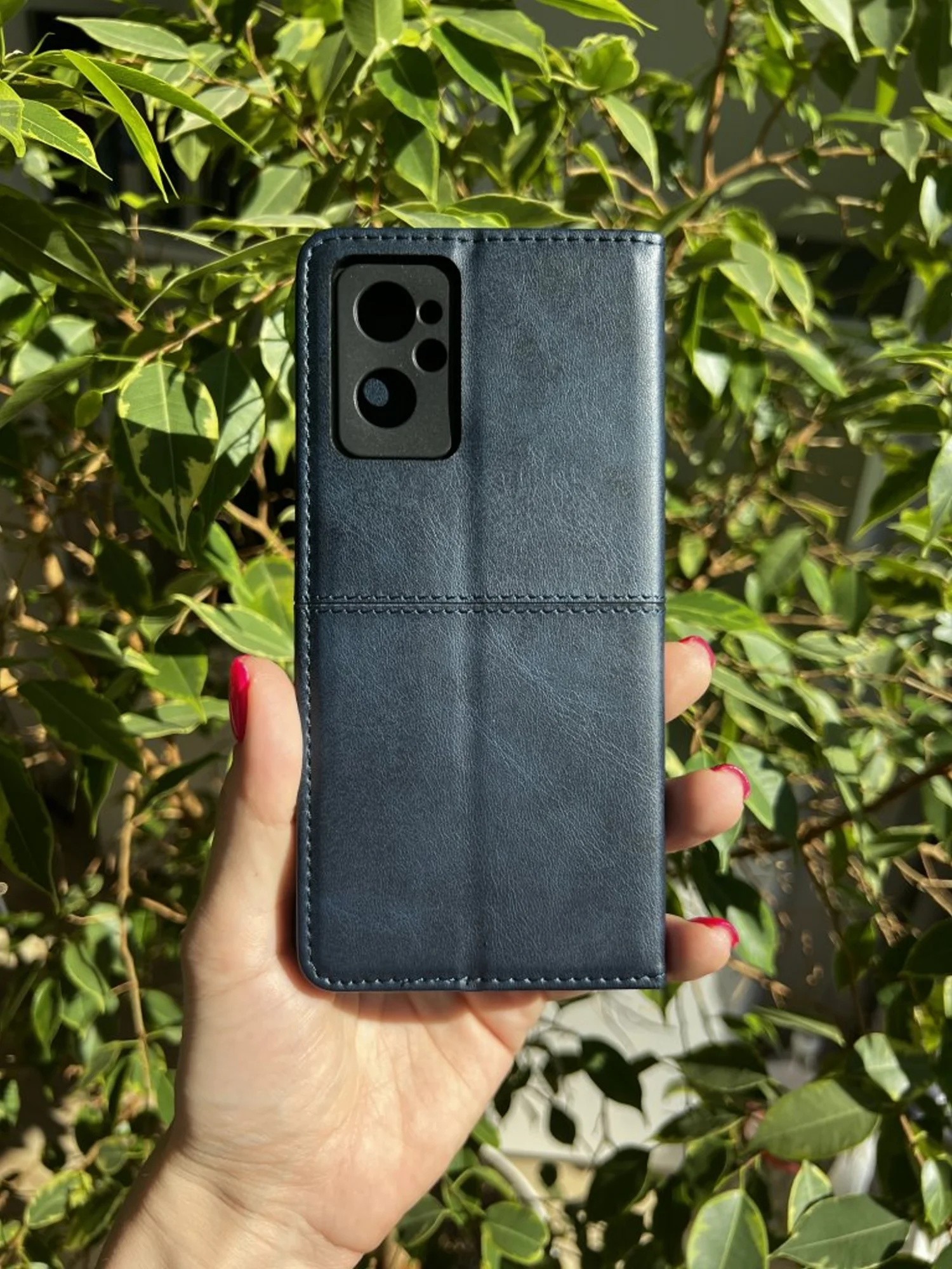 Синий чехол книжка elitcase для Realme 9i 4G / Реалми 9i 4G
