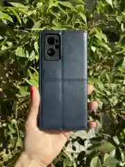 Синий чехол книжка elitcase для Realme 9i 4G / Реалми 9i 4G