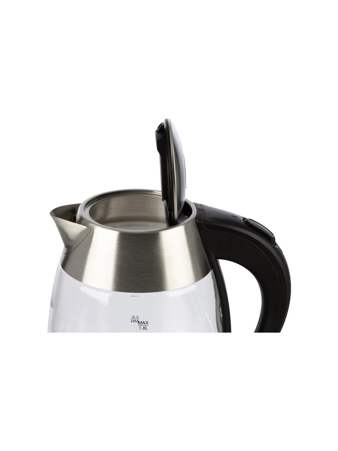 Чайник электрический Energy E-255 1.8 л, стекло, черный