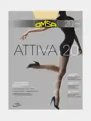 Карамельный капроновые колготки Omsa Attiva