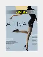 Карамельный капроновые колготки Omsa Attiva
