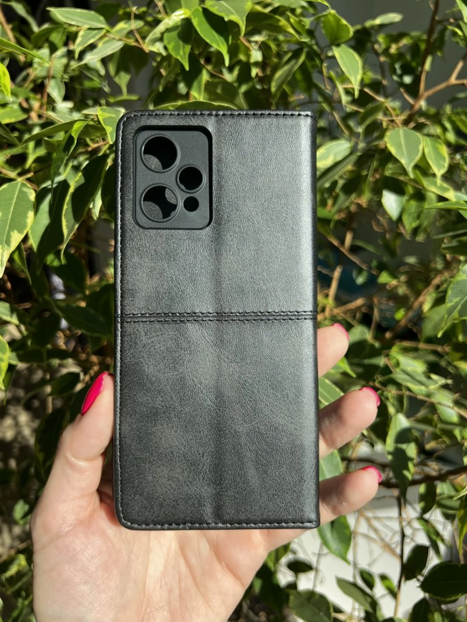 Черный чехол книжка elitcase для Realme 9 Pro и Realme 9 5G / Реалми 9 Про и Реалми 9 5G