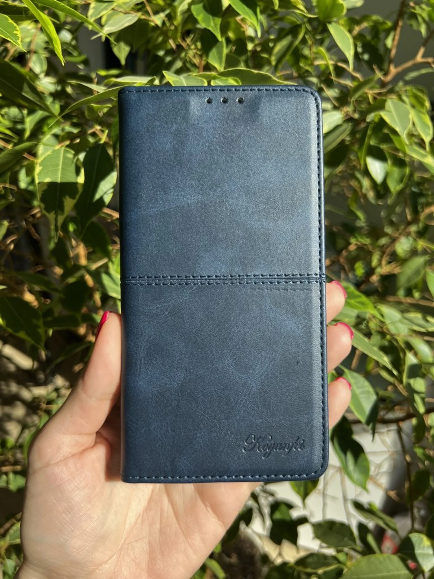 Синий чехол книжка elitcase для Realme 9 Pro Plus и Realme 9 4G / Реалми 9 Про + Реалми 9 4G
