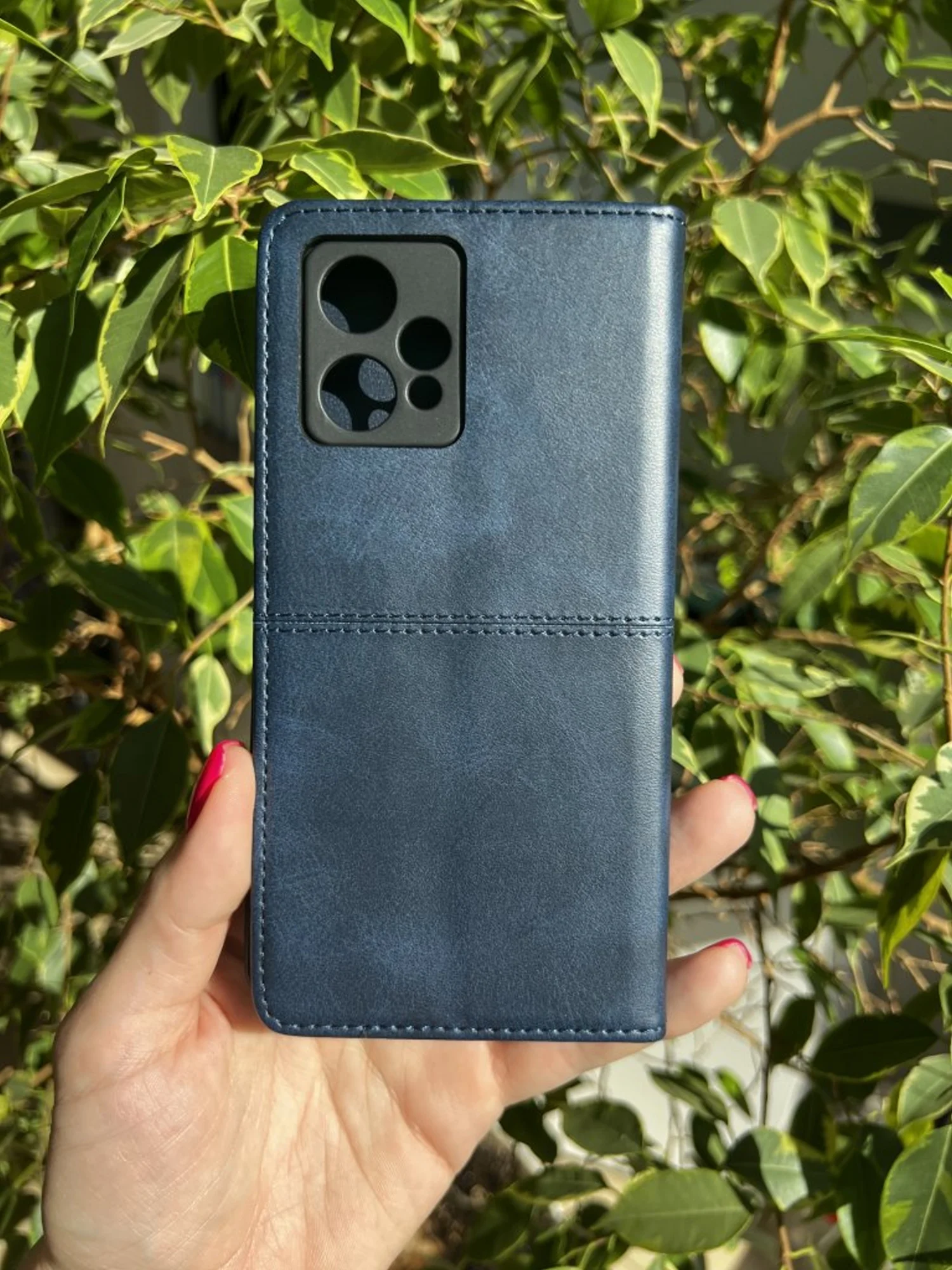 Синий чехол книжка elitcase для Realme 9 Pro Plus и Realme 9 4G / Реалми 9 Про + Реалми 9 4G