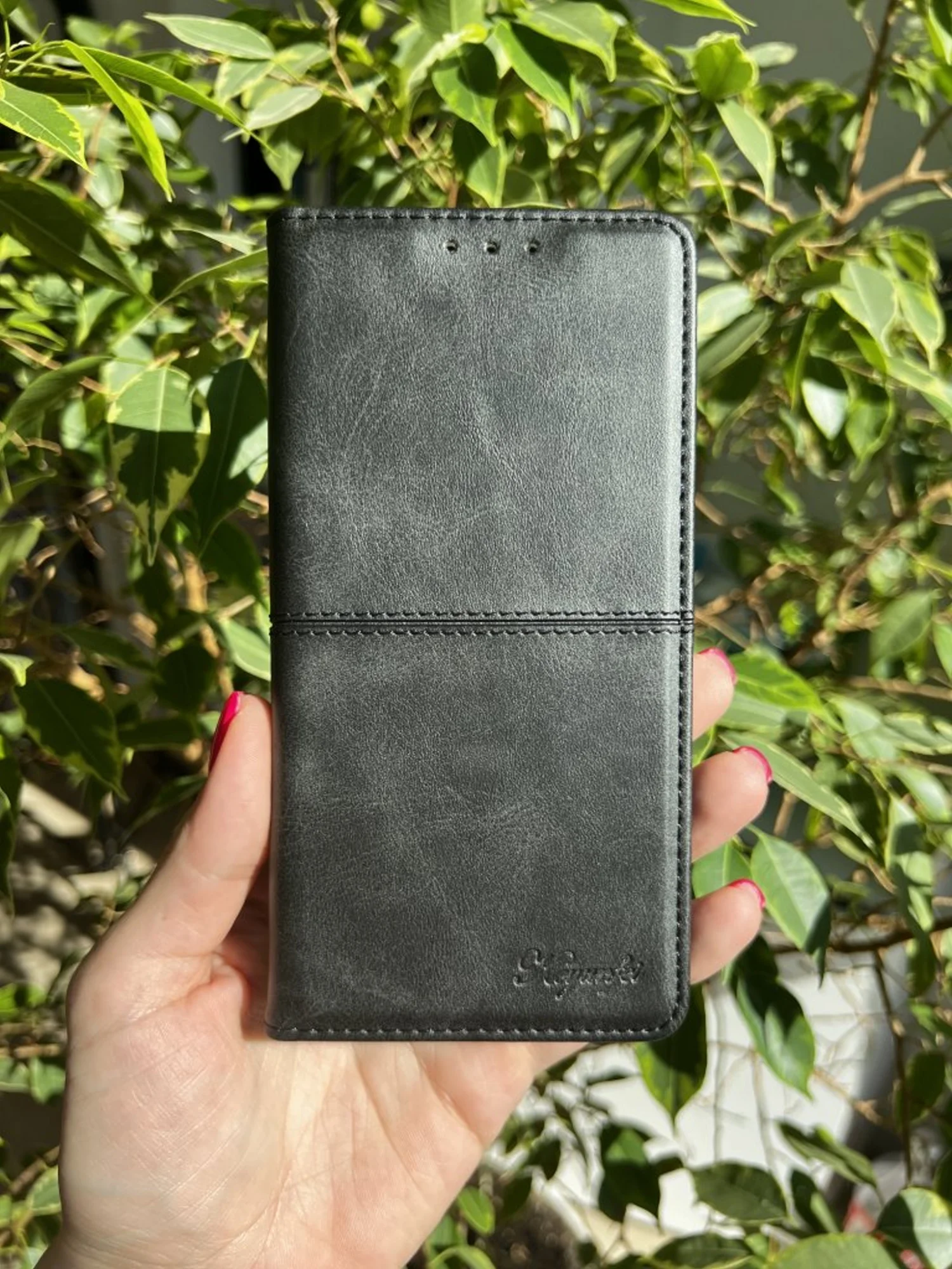 Черный чехол книжка elitcase для Realme 9 Pro Plus и Realme 9 4G / Реалми 9 Про + Реалми 9 4G