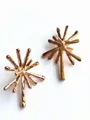 Серьги металлические яркие