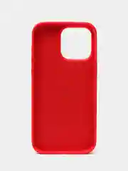 Алый apple iPhone 15 Pro Max, Айфон 15 чехол Silicone обьемный с принтом для iPhone 15 Pro max