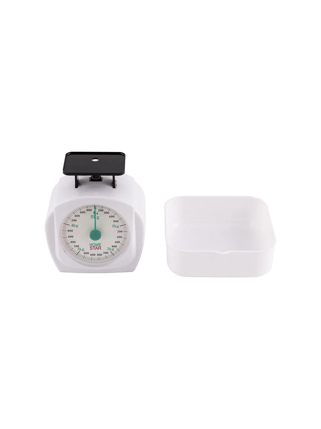 Весы кухонные механические HomeStar HS-3005М 5 кг, белый