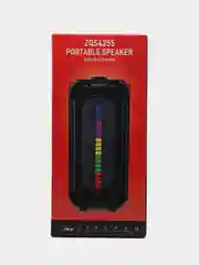 Индиго колонка Bluetooth с LED-подсветкой ZQS 16Вт (USB/SD/AUX/FM)