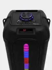 Индиго колонка Bluetooth с LED-подсветкой ZQS 16Вт (USB/SD/AUX/FM)
