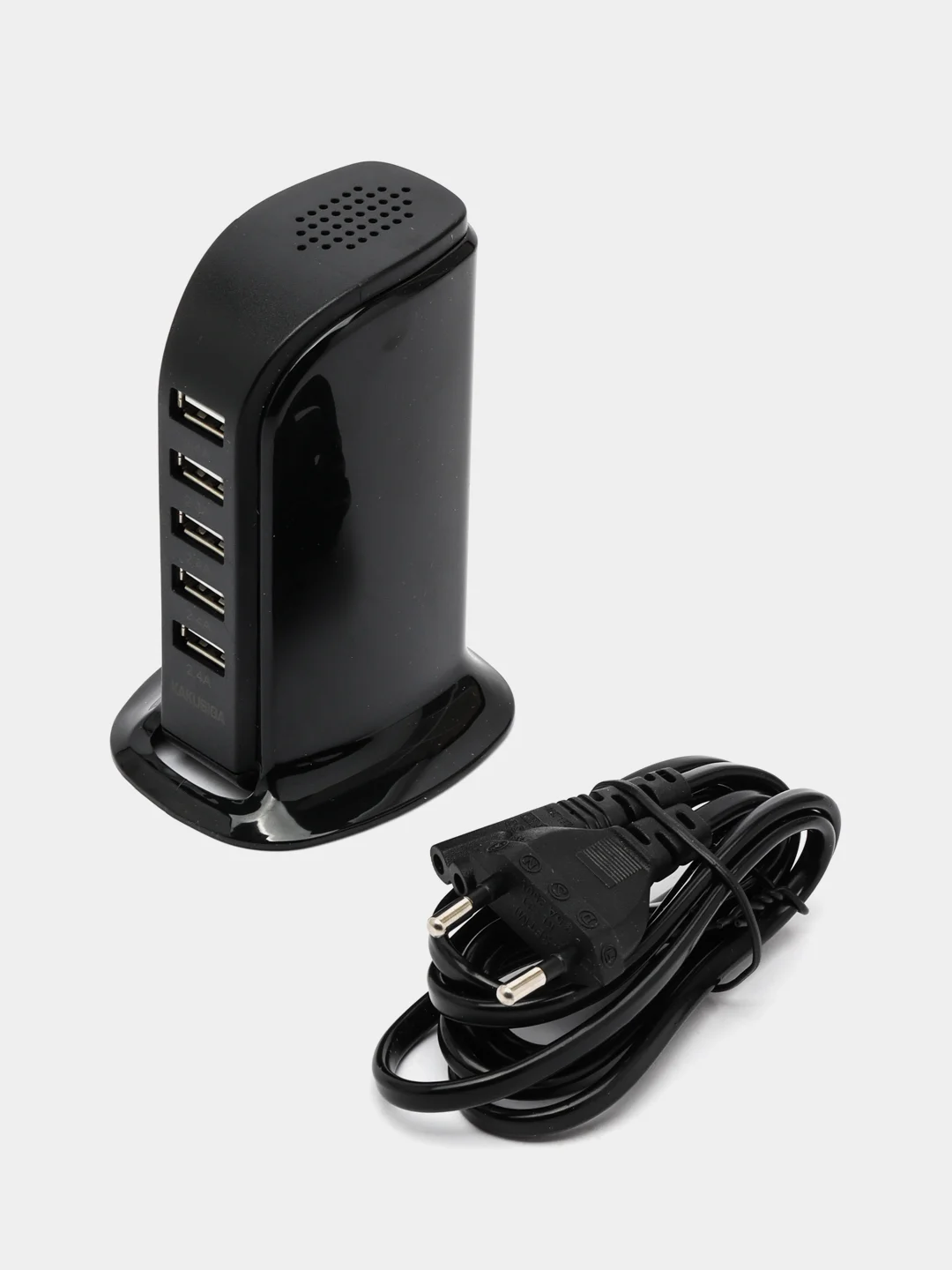 Черный настольная зарядная док станция USB разветвитель Адаптер питания устройство