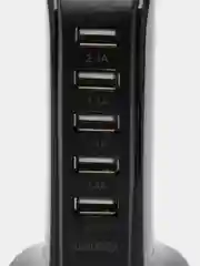 Черный настольная зарядная док станция USB разветвитель Адаптер питания устройство