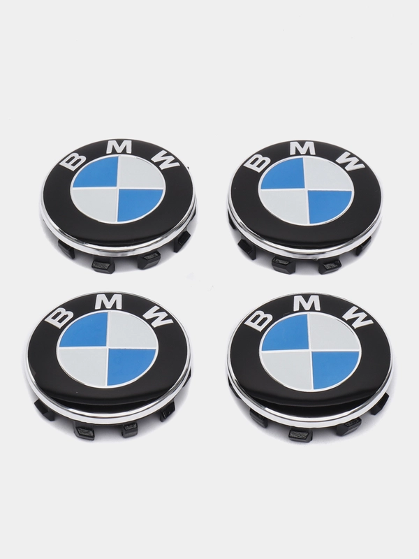 Колпачки-заглушки на литые диски БМВ 4 шт, Bmw, 68, 56 мм, комплект 4 штуки