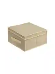 Коробка для хранения с ручкой Leonord 30х30х16 см, текстиль