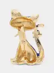 Синий брошь Кошка