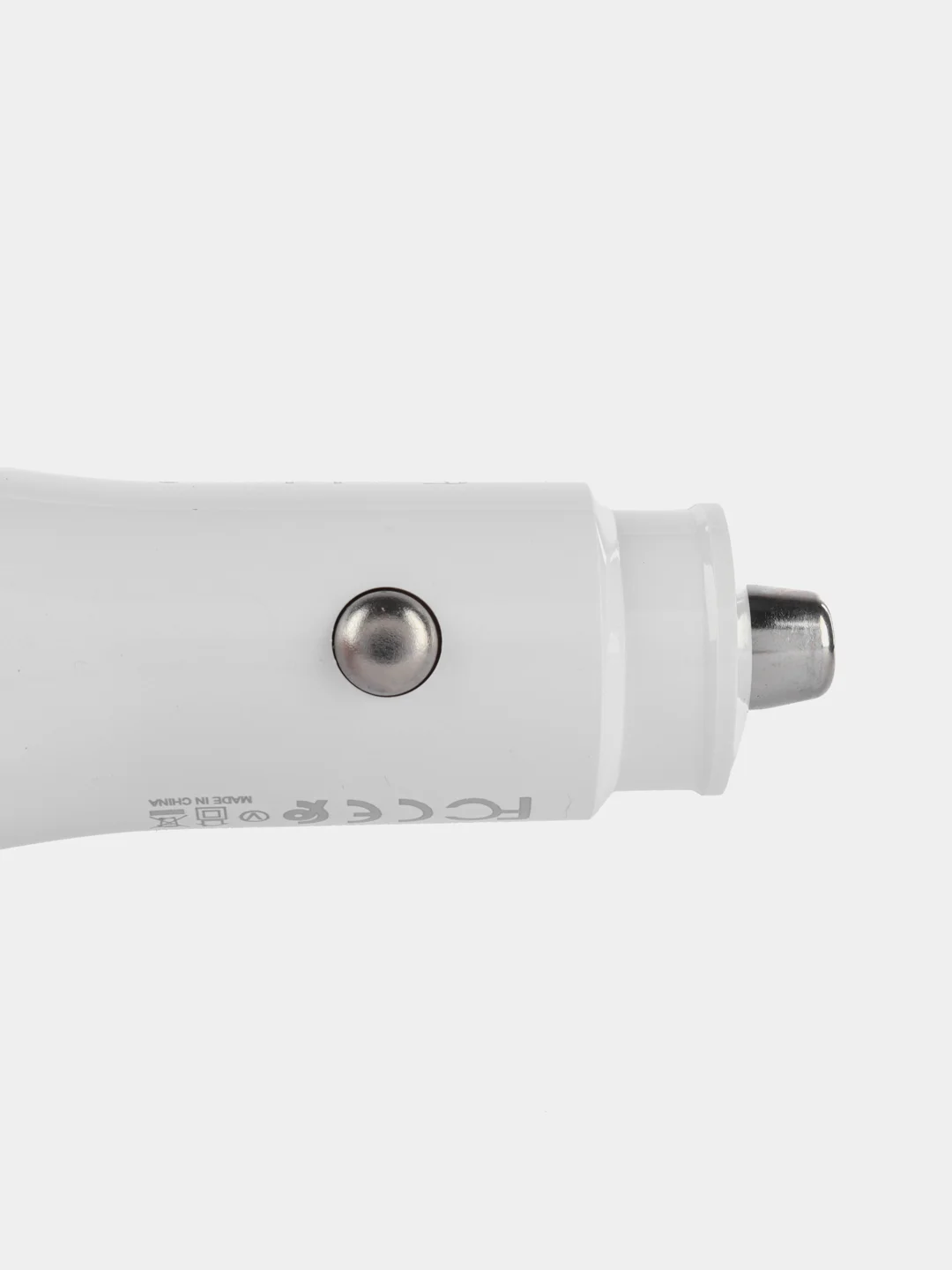Бежевый азу Автомобильное зарядное устройство в прикуриватель USB, Type-C, быстрая зарядка