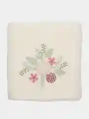Белый полотенце полубанное/банное махровое 45х90 см и 70х140см