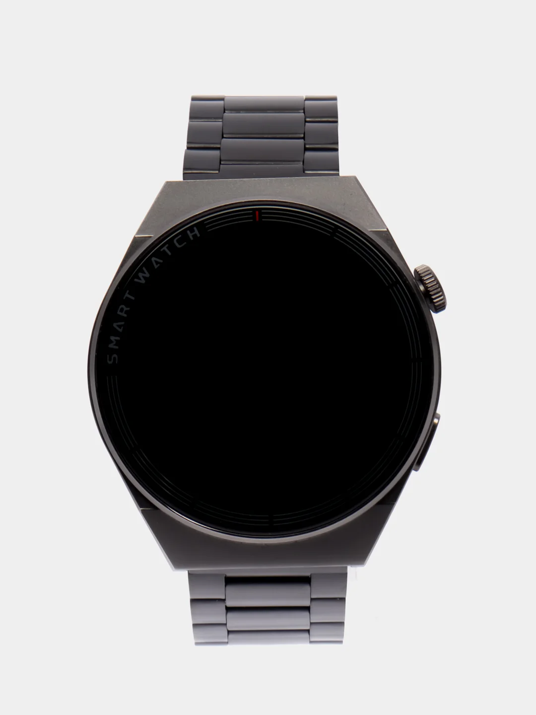 Черный умные часы Smart Watch GT3 Max, круглые, с тремя ремешками
