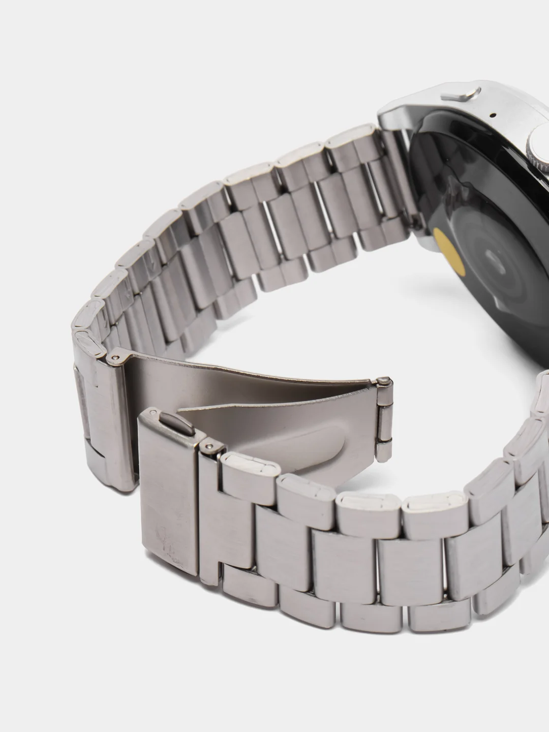Серебряный умные часы Smart Watch GT3 Max, круглые, с тремя ремешками
