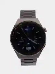Черный умные часы Smart Watch GT3 Max, круглые, с тремя ремешками