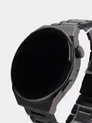Черный умные часы Smart Watch GT3 Max, круглые, с тремя ремешками