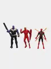 Бежевый интерактивная игрушка-сувенир Avengers (Мстители) Union Legend:Халк, Грут и Енот, танос