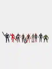 Бежевый интерактивная игрушка-сувенир Avengers (Мстители) Union Legend:Халк, Грут и Енот, танос