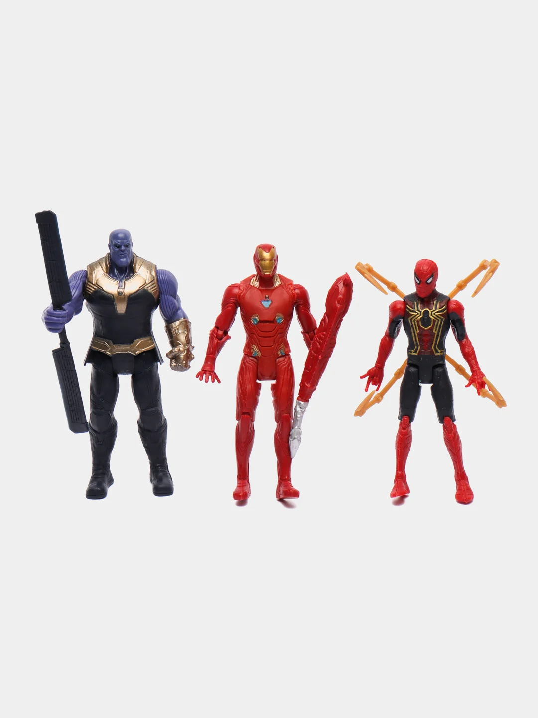 Бирюзовый интерактивная игрушка-сувенир Avengers (Мстители) Union Legend:Халк, Грут и Енот, танос