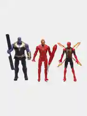 Бирюзовый интерактивная игрушка-сувенир Avengers (Мстители) Union Legend:Халк, Грут и Енот, танос