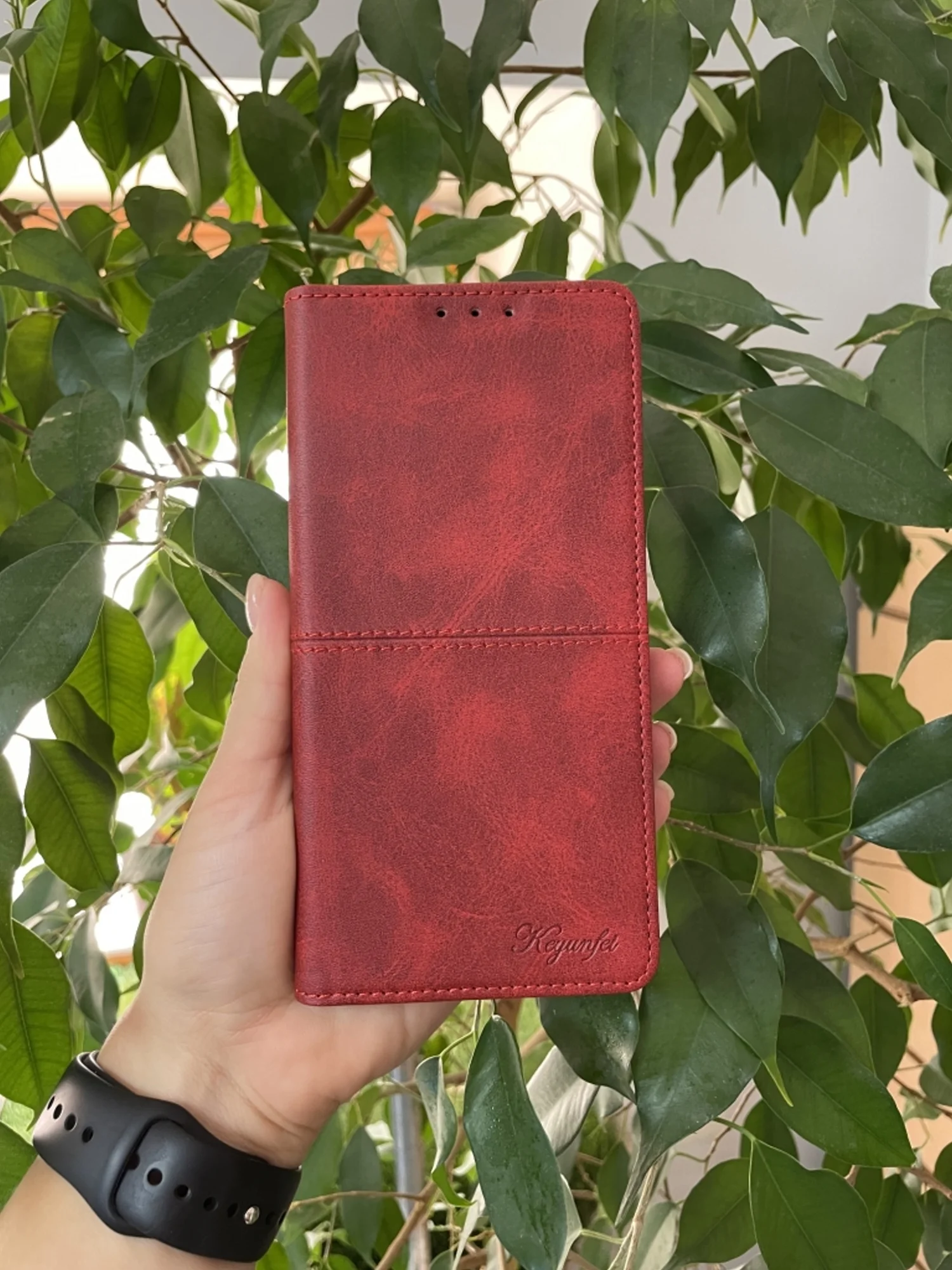 Красный чехол книжка elitcase для Realme 11 Pro и 11 Pro Plus / Реалми 11 Про и 11 Про +