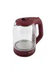 Чайник электрический Матрёна MA-006 1.8 л, стекло, вишневый
