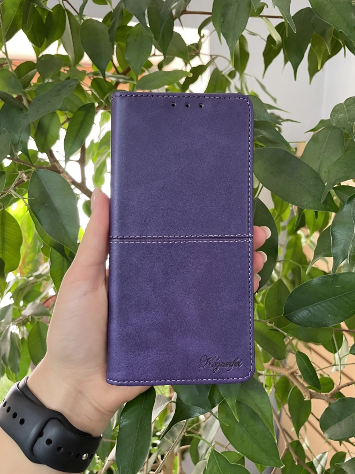 Фиолетовый чехол книжка elitcase для Realme 11 Pro и 11 Pro Plus / Реалми 11 Про и 11 Про +