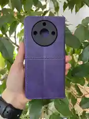 Фиолетовый чехол книжка elitcase для Realme 11 Pro и 11 Pro Plus / Реалми 11 Про и 11 Про +