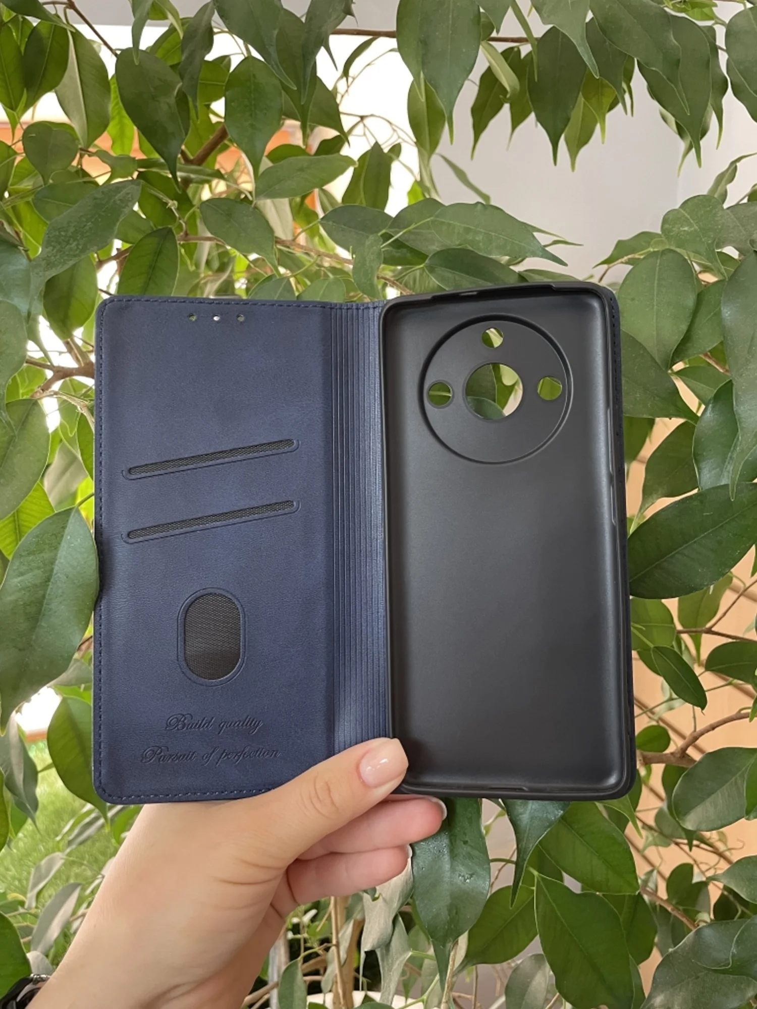 Синий чехол книжка elitcase для Realme 11 Pro и 11 Pro Plus / Реалми 11 Про и 11 Про +