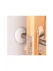 Стоппер для двери самоклеящийся Рыжий кот круглый (2шт)
