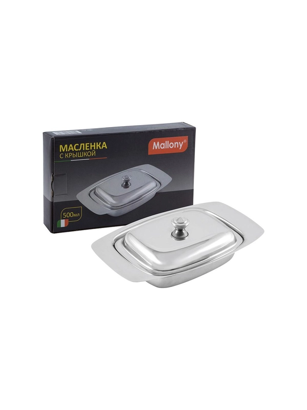 Масленка с крышкой Mallony BD-500 500 мл