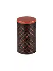 Банка для сыпучих продуктов Mallony Classico Nero 10,5х18,5 см, круглая, с крышкой