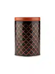 Банка для сыпучих продуктов Mallony Classico Nero 9х12,8 см, круглая, с крышкой