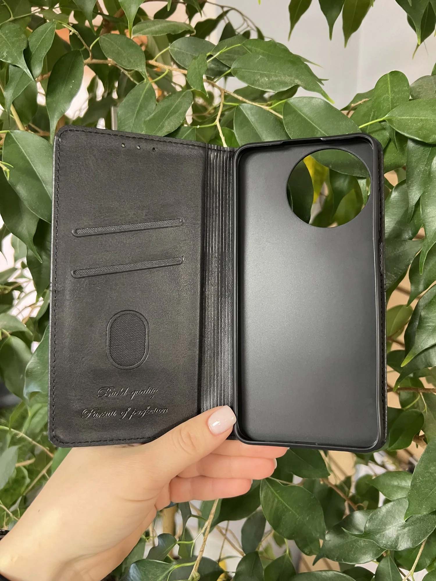 Черный чехол книжка elitcase для Realme 11 4G / Реалми 11 4G