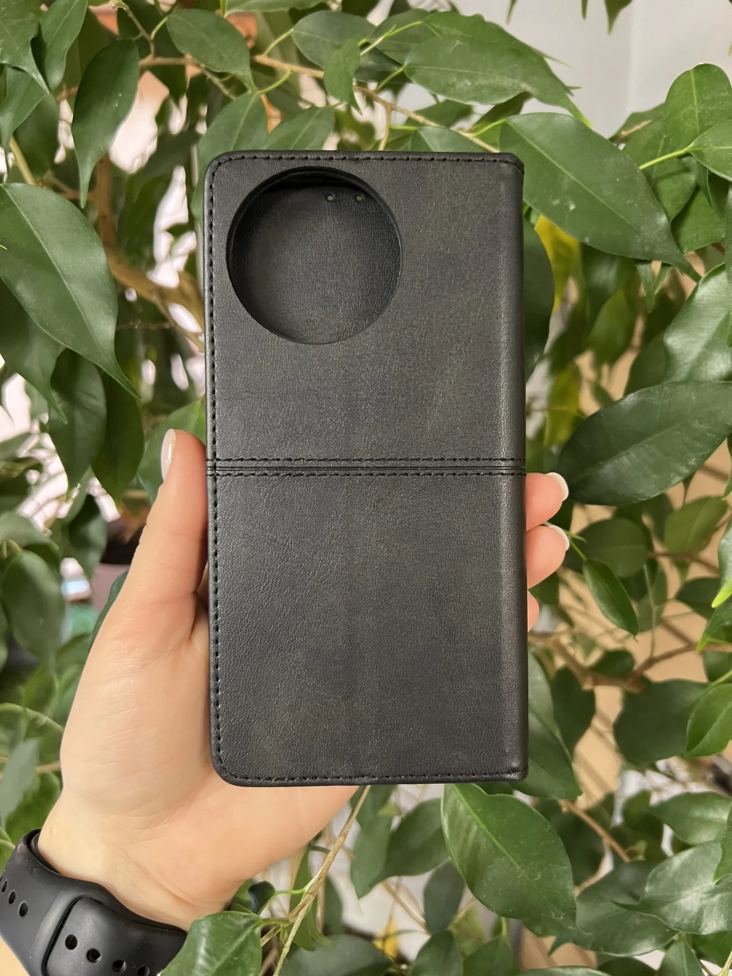 Черный чехол книжка elitcase для Realme 11 4G / Реалми 11 4G
