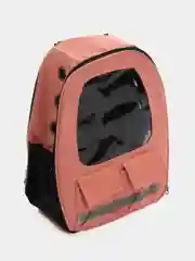 Розовый рюкзак переноска для кошек и маленьких собак