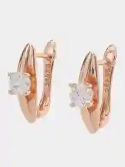 Серьги с цирконом