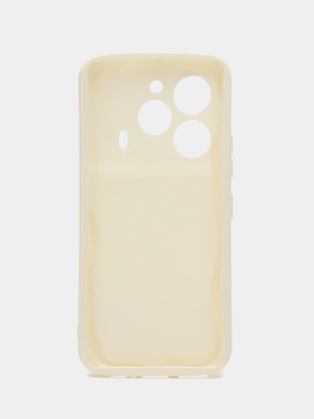 Молочный чехол для Tecno Pova 6 / Pova 6 Pro 5G (Техно Пова 6/ 6Про 5Джи) прозрачный противоударный