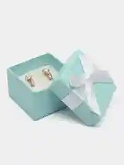 Серьги с цирконом
