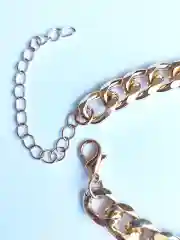 Золотой браслет Цепи широкие