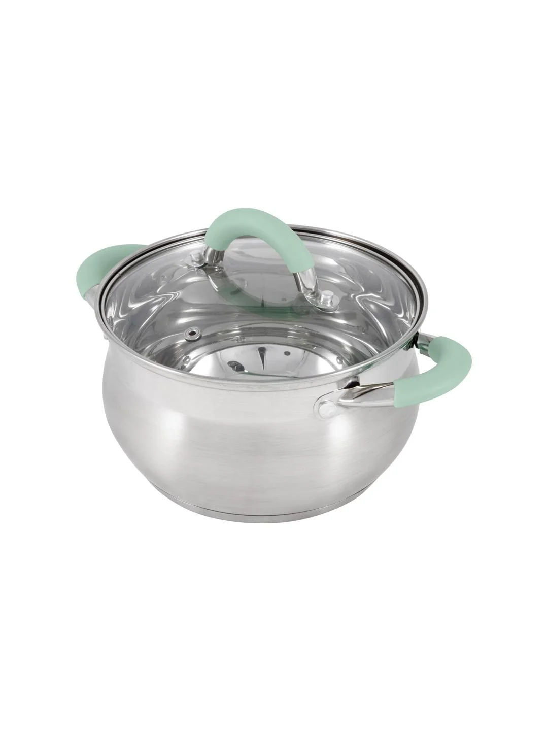 Кастрюля с крышкой Mallony Mentolo 2,6 л