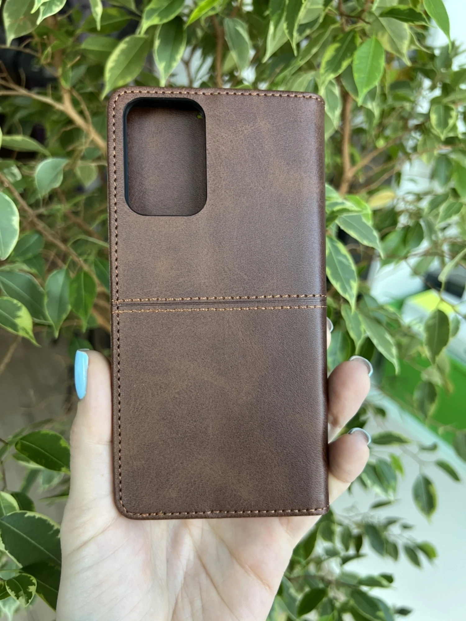 Тёмно-коричневый чехол книжка elitcase для Realme 10 4G / Реалми 10 4G